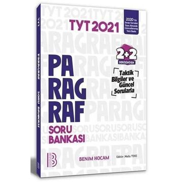 2021 TYT Paragraf Soru Bankası 2+2 Serisinden - Benim Hocam Yayınları