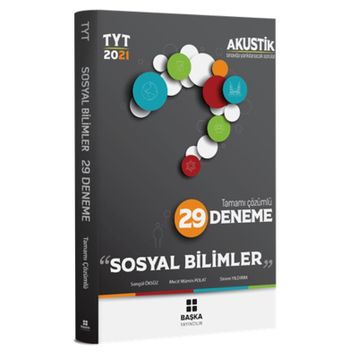 2021 TYT Sosyal Bilimler Akustik 29 Deneme-Başka Yayınları