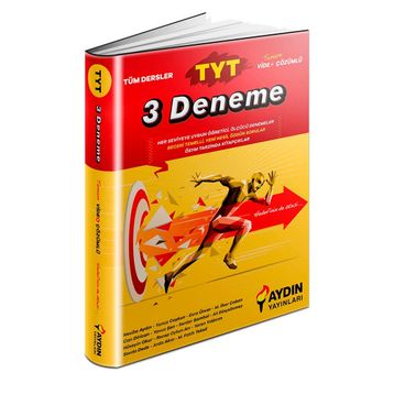 2021 Tyt Tüm Dersler 3 Deneme - Aydın Yayınları