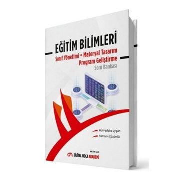 2022 KPSS Eğitim Bilimleri Program Geliştirme Tamamı Çözümlü Soru Bankası - Dijital Hoca Akademi