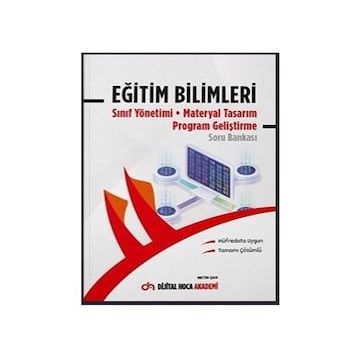 2022 KPSS Eğitim Bilimleri Program Geliştirme Tamamı Çözümlü Soru Bankası - Dijital Hoca Akademi