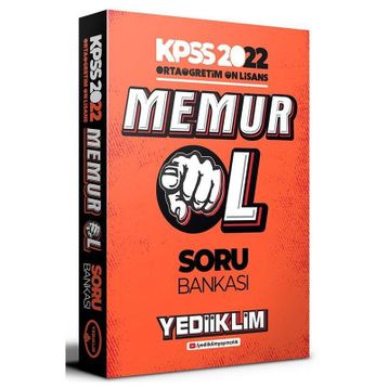 2022 KPSS Ortaöğretim Ön Lisans Memur Ol Soru Bankası-Yediiklim Yayınları