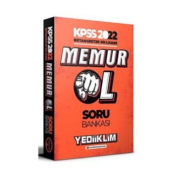 2022 KPSS Ortaöğretim Ön Lisans Memur Ol Soru Bankası-Yediiklim Yayınları