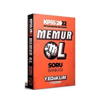 2022 KPSS Ortaöğretim Ön Lisans Memur Ol Soru Bankası-Yediiklim Yayınları
