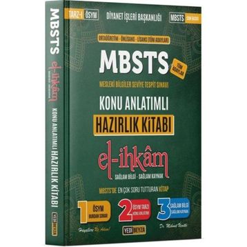 2022 Mbsts El-İhkam Konu Anlatımlı Hazırlık Kitabı