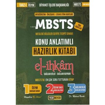 2022 Mbsts El-İhkam Konu Anlatımlı Hazırlık Kitabı