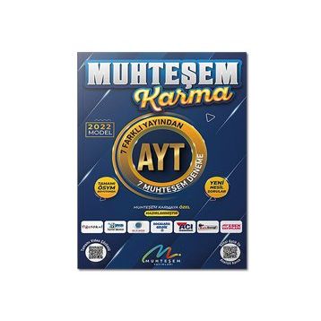 2022 Model Muhteşem Karma AYT 7'li Deneme Seti - Muhteşem Yayınları