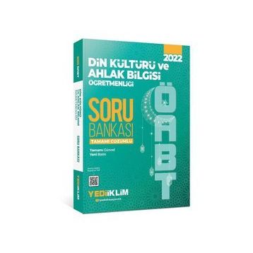 2022 ÖABT Din Kültürü ve Ahlak Bilgisi Öğretmenliği Tamamı Çözümlü Soru Bankası-Yediiklim Yayınları