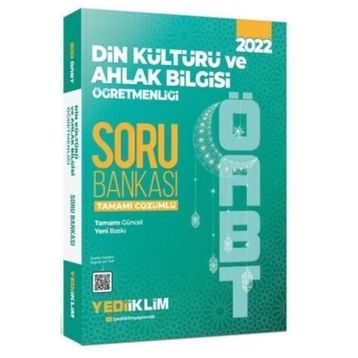 2022 ÖABT Din Kültürü ve Ahlak Bilgisi Öğretmenliği Tamamı Çözümlü Soru Bankası-Yediiklim Yayınları