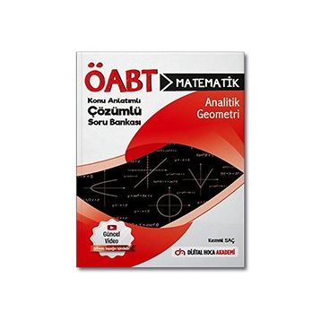 2022 Öabt Matematik Öğretmenliği Analitik Geometri Konu Anlatımlı Soru Bankası - Dijital Hoca Akademi