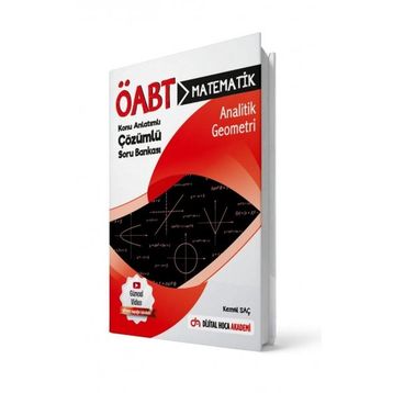 2022 Öabt Matematik Öğretmenliği Analitik Geometri Konu Anlatımlı Soru Bankası - Dijital Hoca Akademi