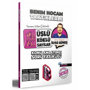 2022 Tüm Adaylar İçin Taktiklerle Üslü - Köklü Sayılar Konu Anlatımlı Soru Fasikülü - Benim Hocam Yayınları