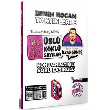 2022 Tüm Adaylar İçin Taktiklerle Üslü - Köklü Sayılar Konu Anlatımlı Soru Fasikülü - Benim Hocam Yayınları