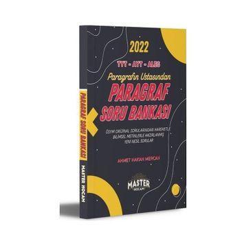 2022 TYT - AYT - ALES Paragraf Soru Bankası Master Hocam Serisi
