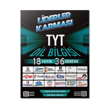 2022 TYT Dil Bilgisi Denemeleri 18 Yayın 36 Deneme Liderler Karması