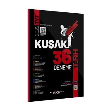 2022 TYT Tarih Kolaydan Zora 36 Kuşak Deneme Tamamı Video Çözümlü - Marka Yayınları