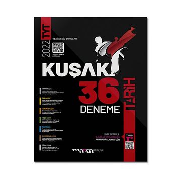 2022 TYT Tarih Kolaydan Zora 36 Kuşak Deneme Tamamı Video Çözümlü - Marka Yayınları