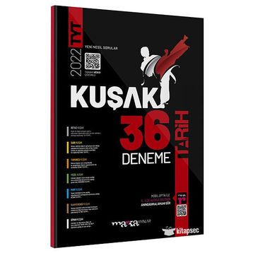 2022 TYT Tarih Kolaydan Zora 36 Kuşak Deneme Tamamı Video Çözümlü - Marka Yayınları