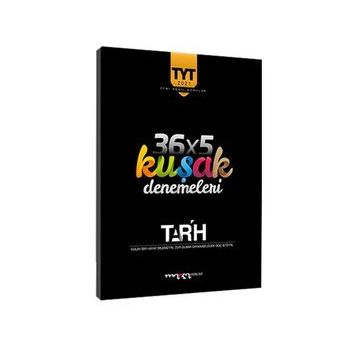 2022 TYT Tarih Kolaydan Zora 36 Kuşak Deneme Tamamı Video Çözümlü - Marka Yayınları