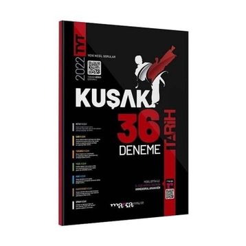 2022 TYT Tarih Kolaydan Zora 36 Kuşak Deneme Tamamı Video Çözümlü - Marka Yayınları