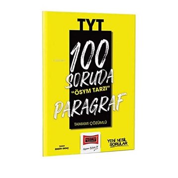 2023 100 Soruda ÖSYM Tarzı TYT Paragraf Tamamı Çözümlü Soru Bankası