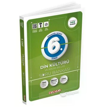 2023 6.Sınıf Din Kültürü ve Ahlak Bilgisi Soru Bankası Dinamo Yayınları