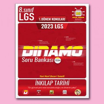 2023 8. Sınıf LGS 1. Dönem İnkılap Tarihi Dinamo Soru Bankası - Tonguç Akademi