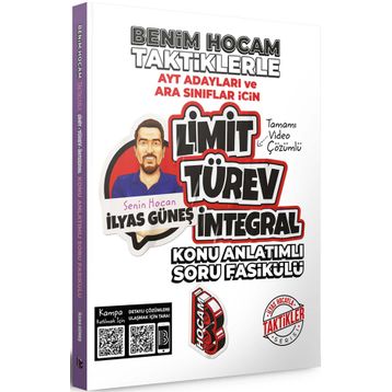 2023 AYT Adayları ve Ara Sınıflar İçin Taktiklerle Limit Türev İntegral Konu Anlatımlı Soru Fasikülü - Benim Hocam Yayınları