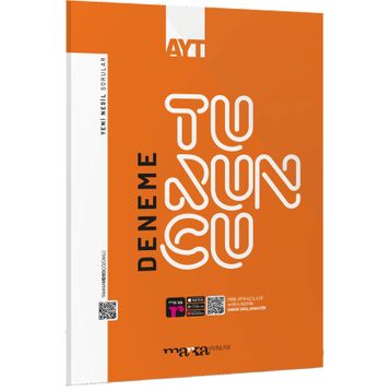 2023 AYT Yeni Nesil Turuncu Deneme Tamamı Çözümlü Marka Yayınları
