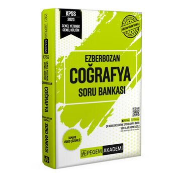 2023 Ezberbozan KPSS Genel Yetenek Genel Kültür Coğrafya Soru Bankası