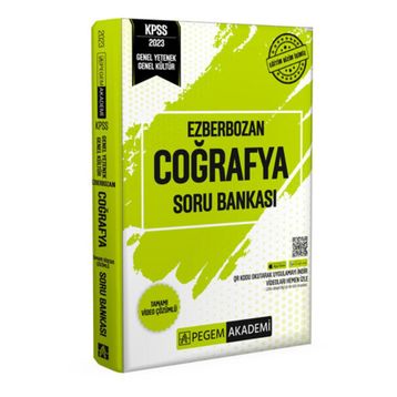 2023 Ezberbozan KPSS Genel Yetenek Genel Kültür Coğrafya Soru Bankası