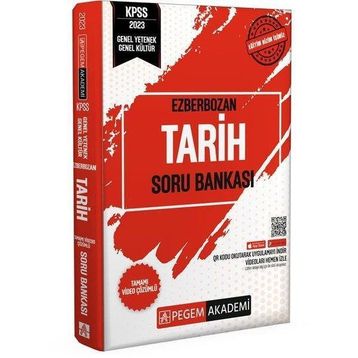 2023 Ezberbozan KPSS Genel Yetenek Genel Kültür Tarih Soru Bankası