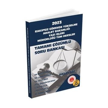 2023 GYS Adalet Bakanlığı Yazı İşleri Müdürlüğü Rakipsiz Soru Bankası - Dizgi Kitap