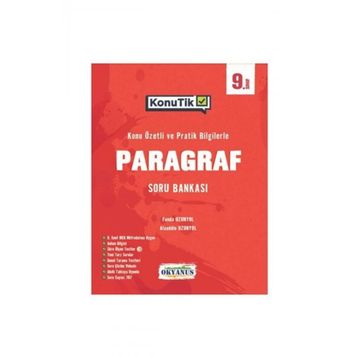 2023 Konutik 9. Sınıf Paragraf Soru Bankası