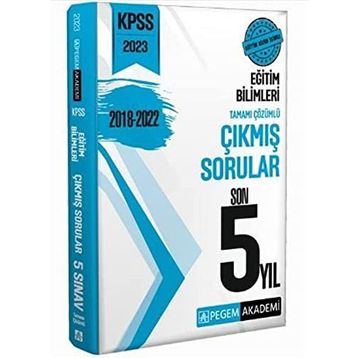 2023 KPSS Eğitim Bilimleri Çıkmış Sorular Son 5 Sınav