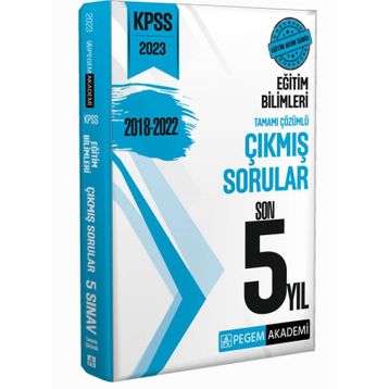 2023 KPSS Eğitim Bilimleri Çıkmış Sorular Son 5 Sınav