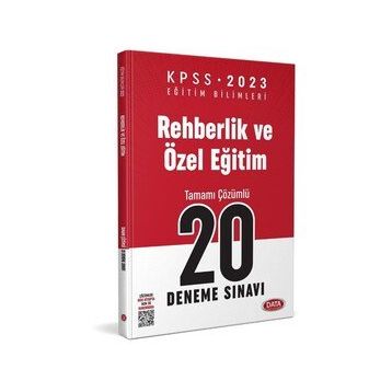 2023 Kpss Eğitim Bilimleri Rehberlik ve Özel Eğitim 20 Deneme Data Yayınları