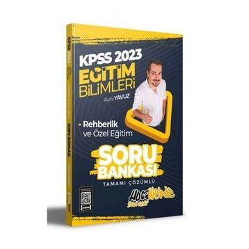 2023 KPSS Eğitim Bilimleri Rehberlik ve Özel Eğitim Tamamı Çözümlü Soru Bankası