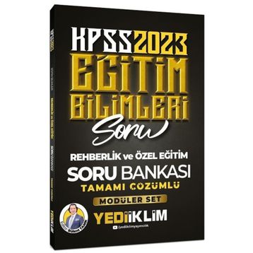 2023 KPSS Eğitim Bilimleri Rehberlik ve Özel Eğitim Tamamı Çözümlü Soru Bankası