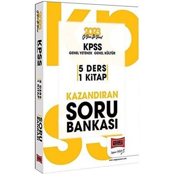 2023 Kpss Gy Gk Tüm Dersler 5 Ders 1 Kitap Kazandıran Soru Bankası
