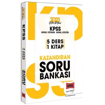 2023 Kpss Gy Gk Tüm Dersler 5 Ders 1 Kitap Kazandıran Soru Bankası