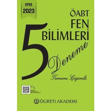 2023 Kpss Öabt Fen Bilimleri 5 Deneme