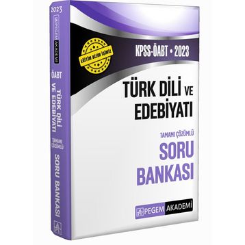 2023 KPSS ÖABT Türk Dili ve Edebiyat Soru Bankası
