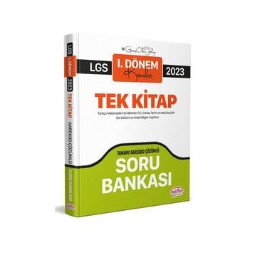 2023 LGS 1.Dönem Konuları Tüm Dersler Deneme Seti ve 1. Dönem Tekrarı Tüm Dersler Soru Bankası