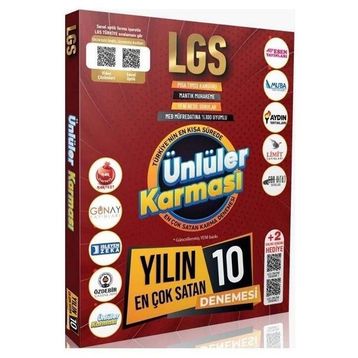 2023 LGS 10 Farklı Yayın 10 Farklı Deneme Ünlüler Karması