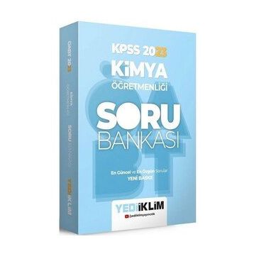 2023 ÖABT Kimya Öğretmenliği Soru Bankası - Yediiklim Yayınları