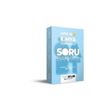 2023 ÖABT Kimya Öğretmenliği Soru Bankası - Yediiklim Yayınları