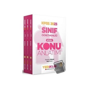 2023 ÖABT Sınıf Öğretmenliği Konu Anlatımlı Modüler Set - Yediiklim Yayınları