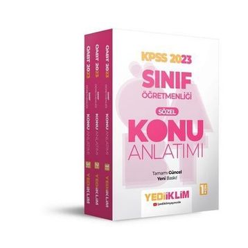 2023 ÖABT Sınıf Öğretmenliği Konu Anlatımlı Modüler Set - Yediiklim Yayınları