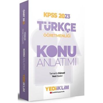 2023 ÖABT Türkçe Öğretmenliği Konu Anlatımı - Yediiklim Yayınları